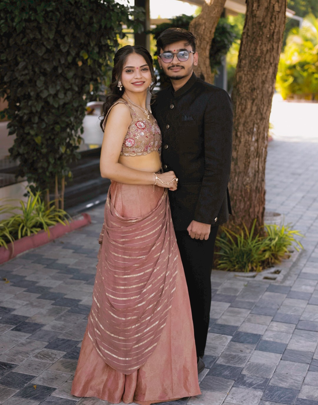 Tirth and Dhruvi